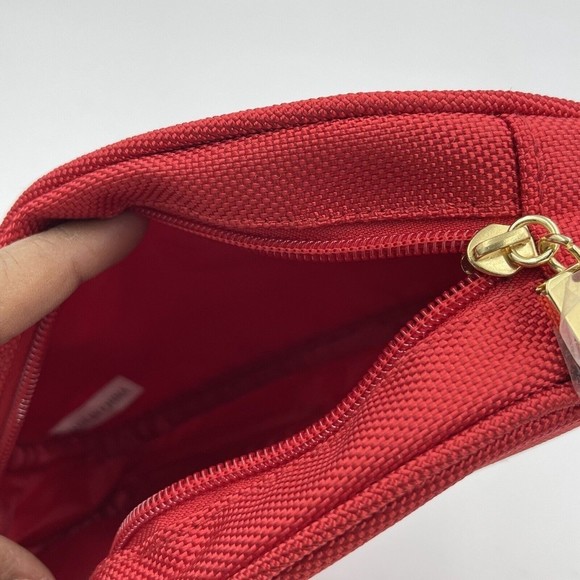 Clarins Cosmetic Red Bags - Picture 9 of 9